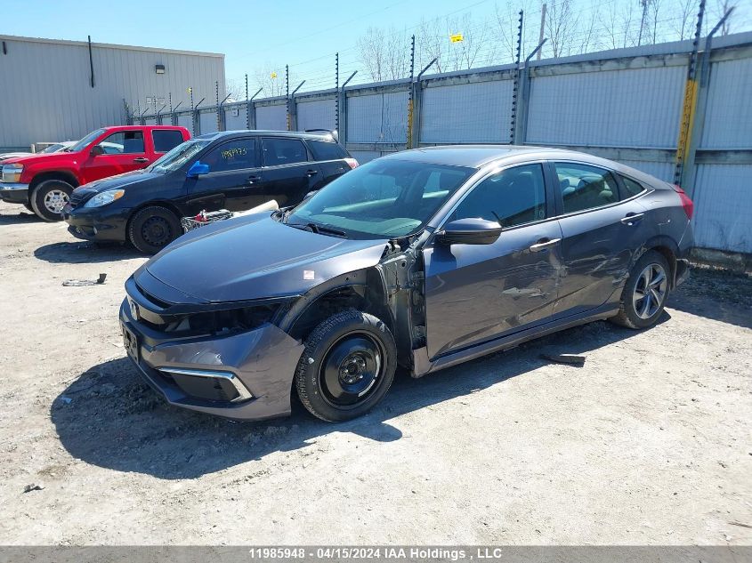 2020 Honda Civic Sedan VIN: 2HGFC2E51LH018705 Lot: 11985948