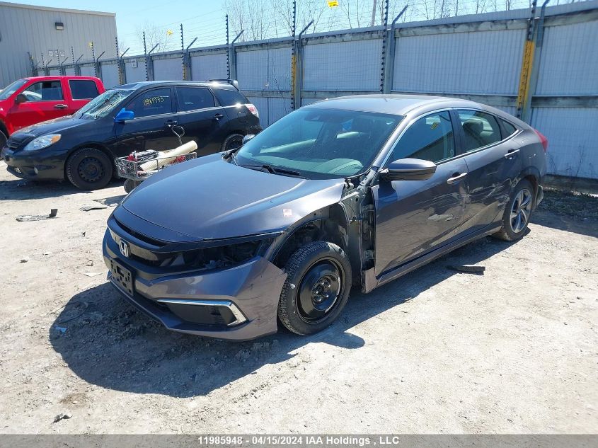 2020 Honda Civic Sedan VIN: 2HGFC2E51LH018705 Lot: 11985948