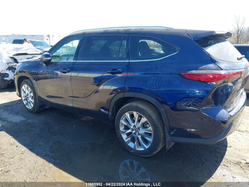 2023 Toyota Highlander Limited VIN: 5TDKDRBH1PS000052 Lot: 11985952