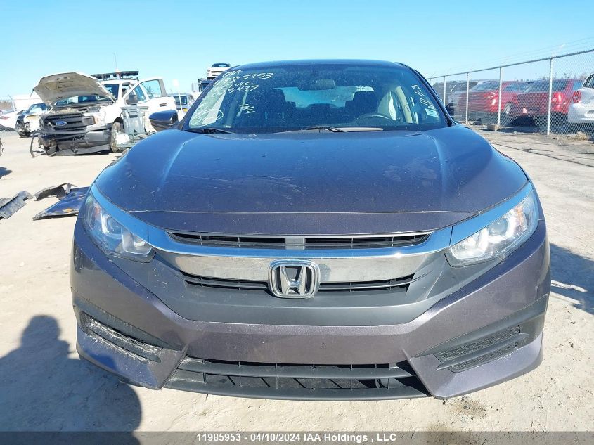 2018 Honda Civic Lx VIN: 2HGFC2E58JH025437 Lot: 11985953