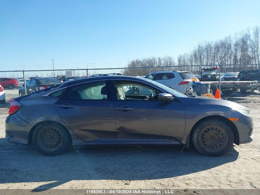 2018 Honda Civic Lx VIN: 2HGFC2E58JH025437 Lot: 11985953