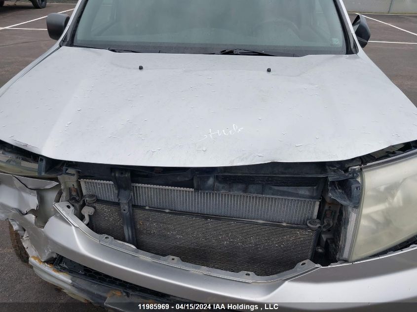 2010 Honda Pilot VIN: 5FNYF4H22AB503109 Lot: 11985969