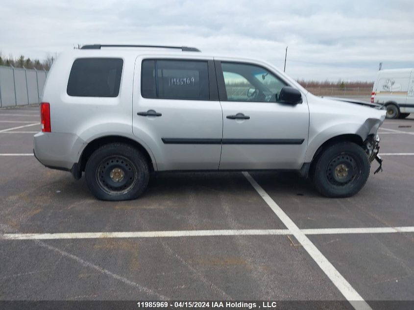 2010 Honda Pilot VIN: 5FNYF4H22AB503109 Lot: 11985969