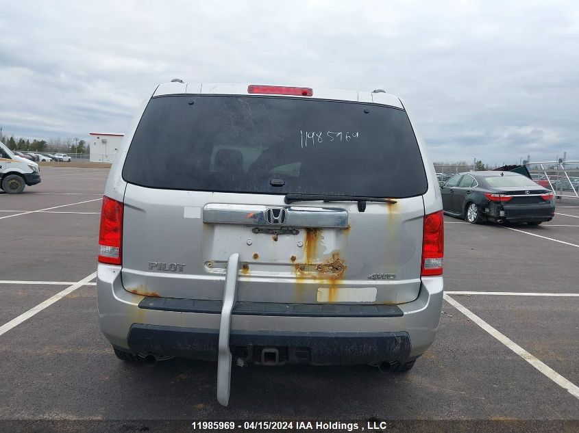 2010 Honda Pilot VIN: 5FNYF4H22AB503109 Lot: 11985969