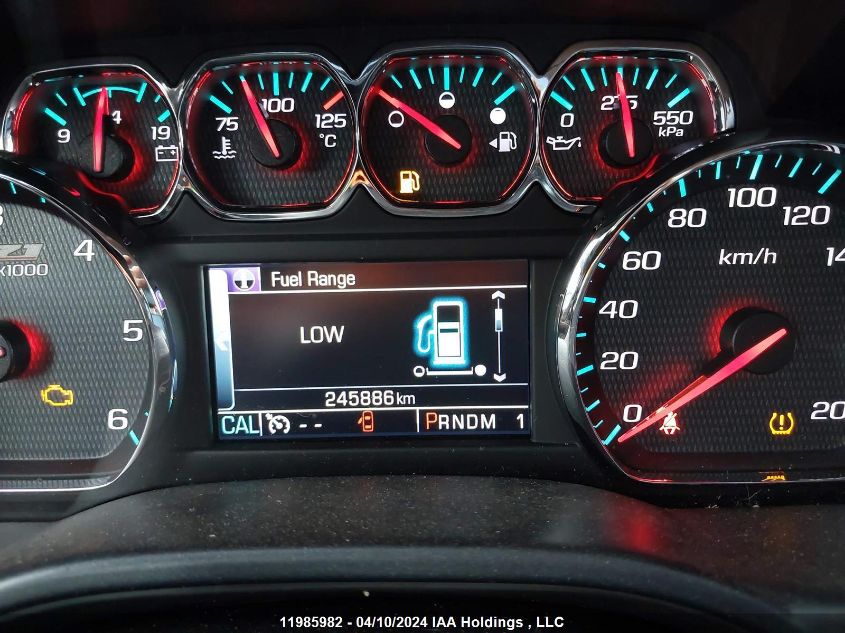 2016 Chevrolet Silverado 2500Hd VIN: 1GC1KWEGXGF190839 Lot: 11985982