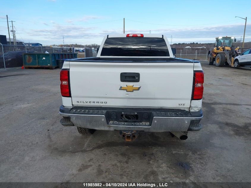 2016 Chevrolet Silverado 2500Hd VIN: 1GC1KWEGXGF190839 Lot: 11985982