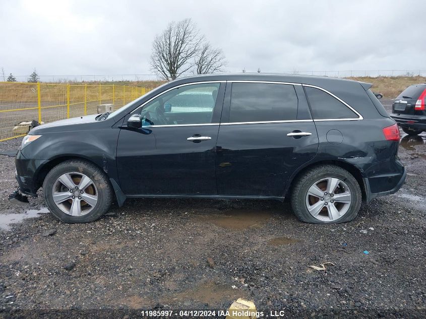 2013 Acura Mdx VIN: 2HNYD2H66DH002181 Lot: 11985997