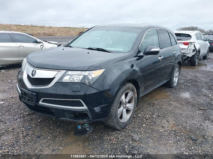 2013 Acura Mdx VIN: 2HNYD2H66DH002181 Lot: 11985997