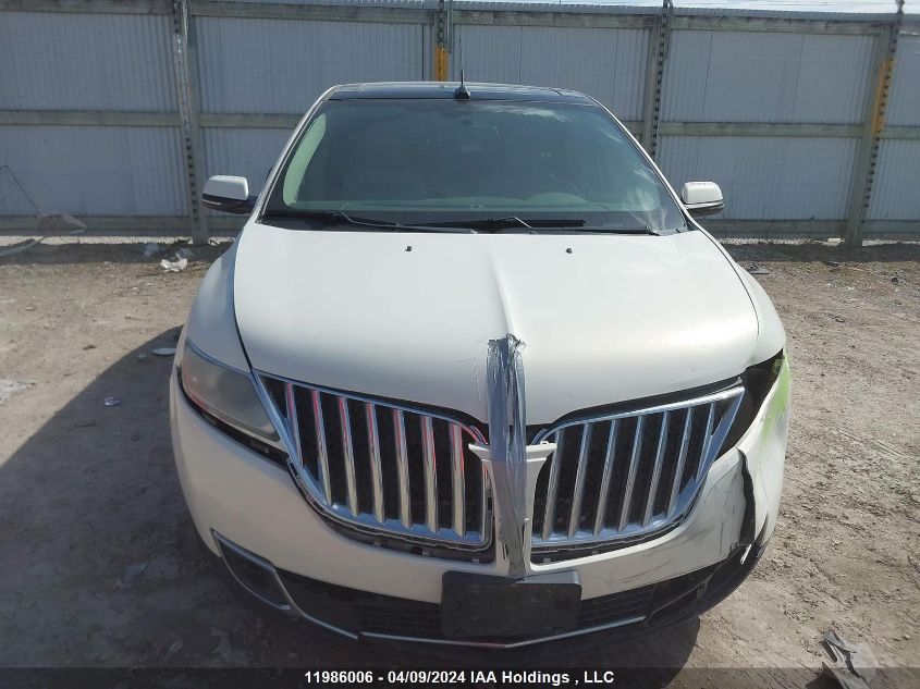 2012 Lincoln Mkx VIN: 2LMDJ8JK2CBL00106 Lot: 11986006