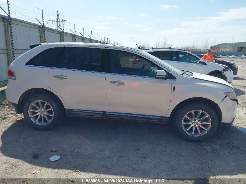 2012 Lincoln Mkx VIN: 2LMDJ8JK2CBL00106 Lot: 11986006