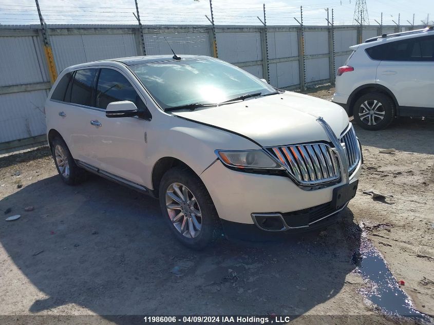 2012 Lincoln Mkx VIN: 2LMDJ8JK2CBL00106 Lot: 11986006