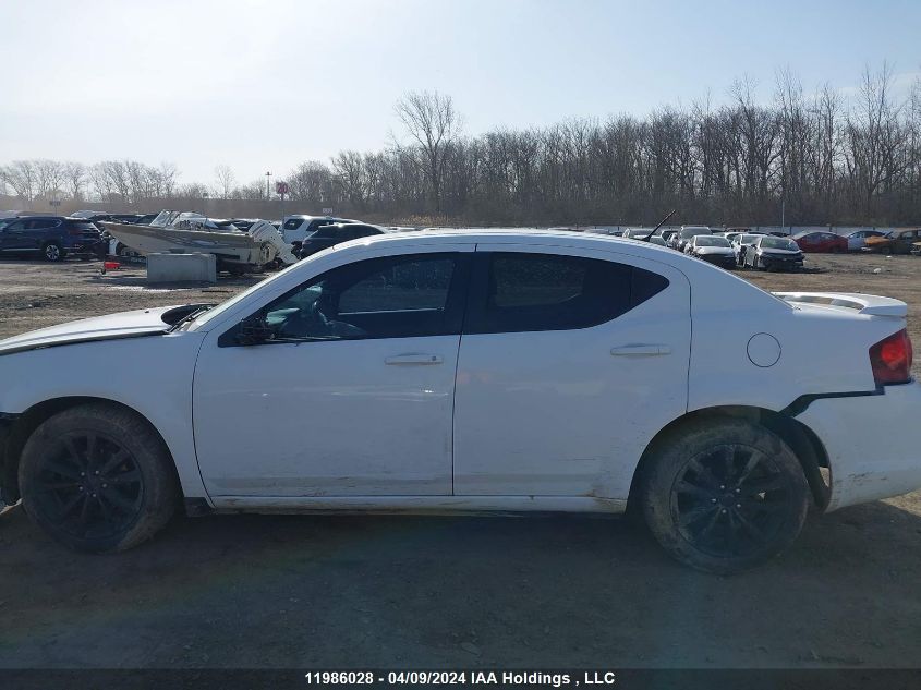 2012 Dodge Avenger Sxt VIN: 1C3CDZCB0CN270540 Lot: 39240701