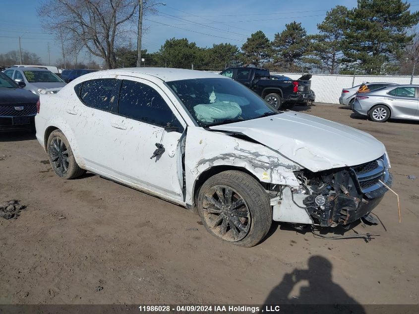 2012 Dodge Avenger Sxt VIN: 1C3CDZCB0CN270540 Lot: 39240701