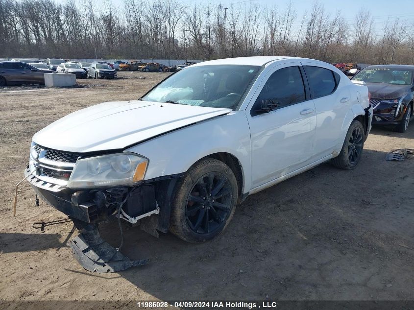 2012 Dodge Avenger Sxt VIN: 1C3CDZCB0CN270540 Lot: 39240701