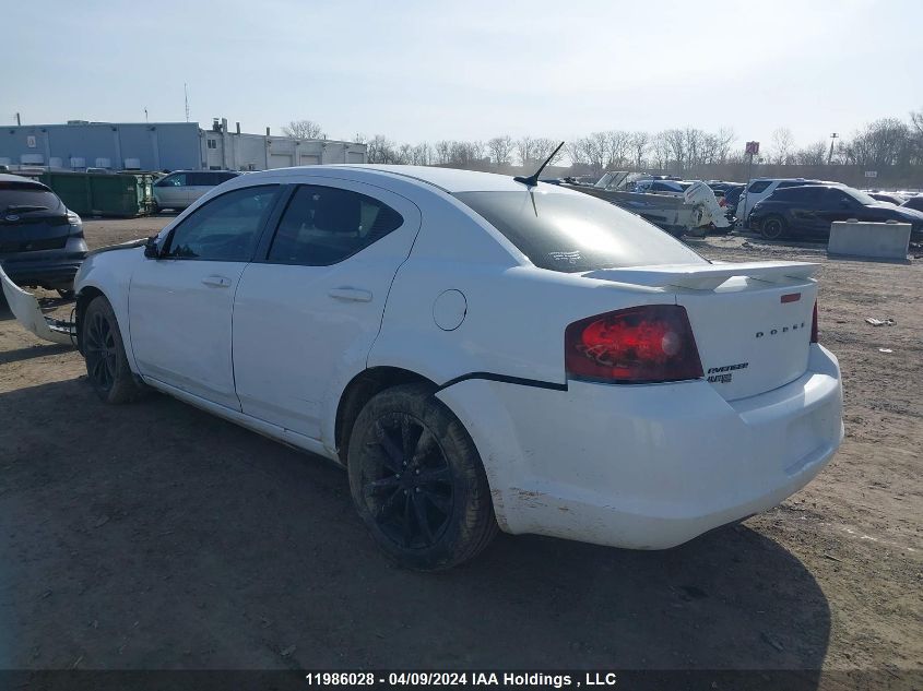 2012 Dodge Avenger Sxt VIN: 1C3CDZCB0CN270540 Lot: 39240701