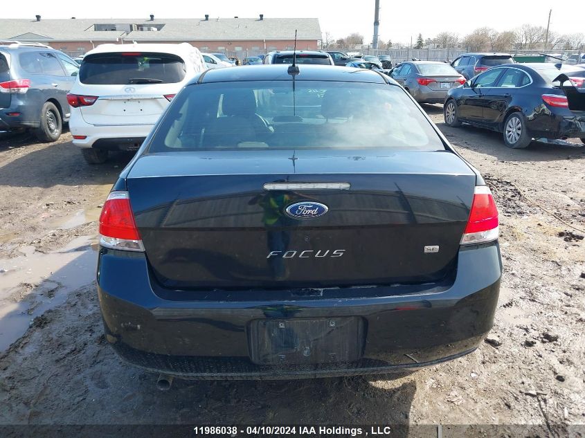 2009 Ford Focus Se VIN: 1FAHP35N99W187551 Lot: 11986038