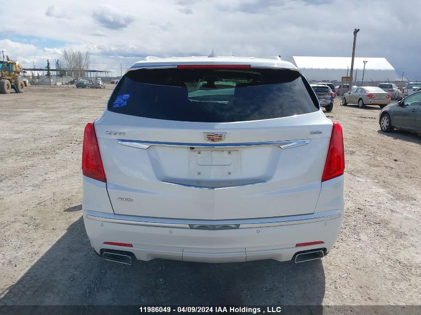 2017 Cadillac Xt5 Luxury VIN: 1GYKNDRSXHZ314293 Lot: 11986049