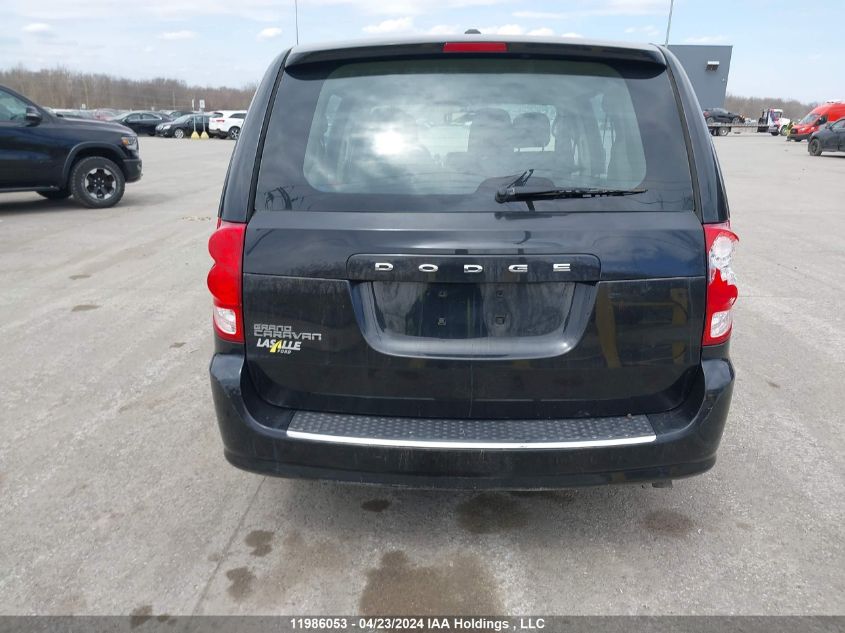 2017 Dodge Grand Caravan VIN: 2C4RDGBG1HR713523 Lot: 11986053