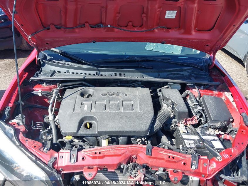 2015 Toyota Corolla VIN: 2T1BURHE4FC418044 Lot: 11986074