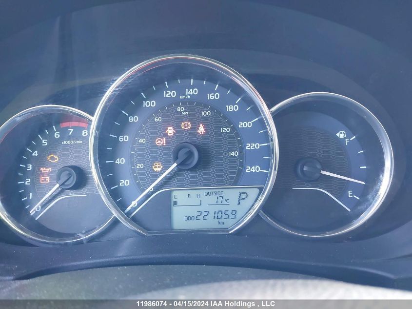 2015 Toyota Corolla VIN: 2T1BURHE4FC418044 Lot: 11986074