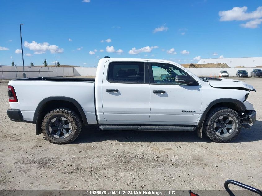 2022 Ram 1500 Rebel VIN: 1C6SRFLTXNN378593 Lot: 39240071