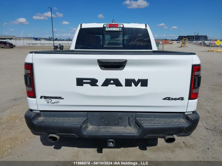 2022 Ram 1500 Rebel VIN: 1C6SRFLTXNN378593 Lot: 39240071