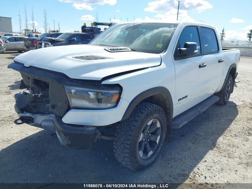 2022 Ram 1500 Rebel VIN: 1C6SRFLTXNN378593 Lot: 39240071