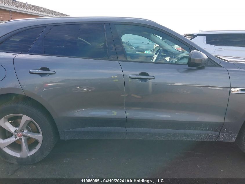 2018 Jaguar F-Pace VIN: SADCJ2GX0JA295108 Lot: 11986085