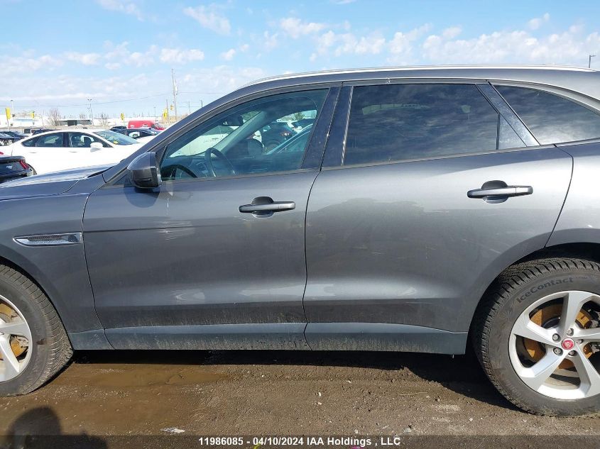 2018 Jaguar F-Pace VIN: SADCJ2GX0JA295108 Lot: 11986085