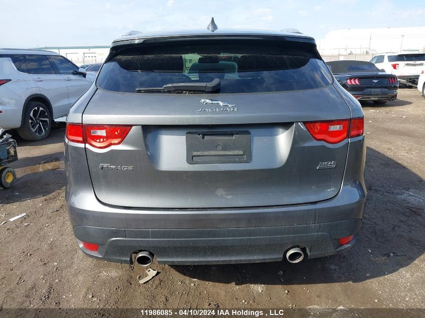 2018 Jaguar F-Pace VIN: SADCJ2GX0JA295108 Lot: 11986085