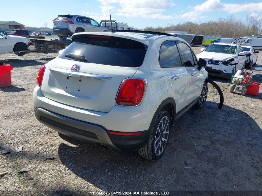 2016 Fiat 500X Trekking Plus VIN: ZFBCFXET5GP345763 Lot: 39241313