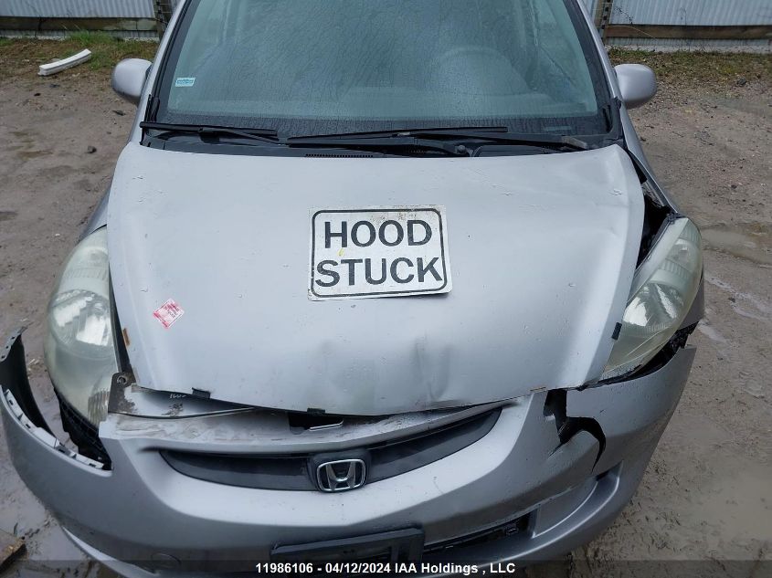 2008 Honda Fit VIN: JHMGD37428S806532 Lot: 11986106