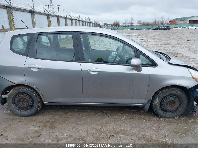 2008 Honda Fit VIN: JHMGD37428S806532 Lot: 11986106