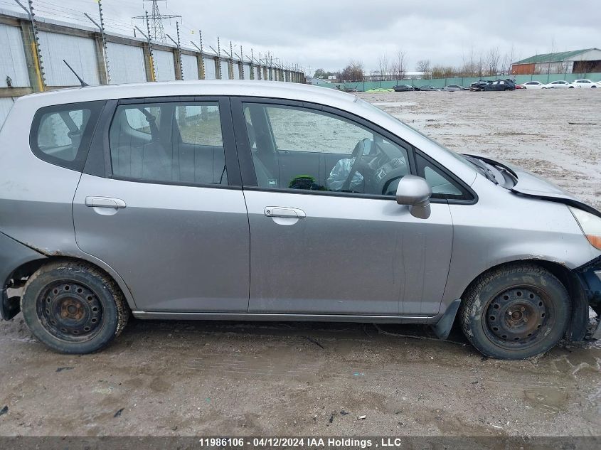 2008 Honda Fit VIN: JHMGD37428S806532 Lot: 11986106