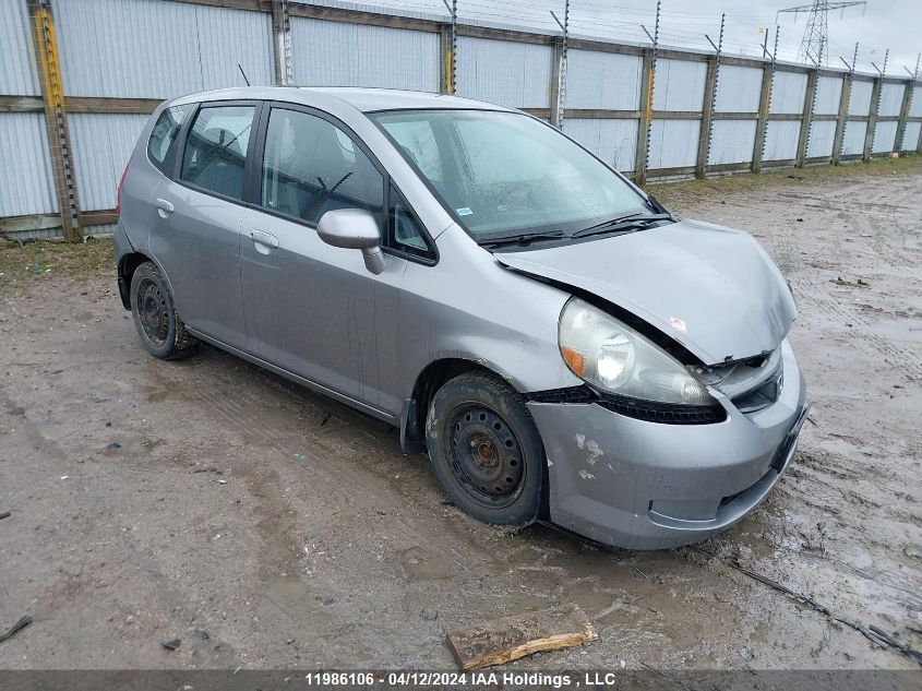 2008 Honda Fit VIN: JHMGD37428S806532 Lot: 11986106