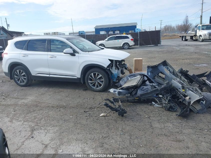 2019 Hyundai Santa Fe Sel/Sel Plus VIN: 5NMS3CAA7KH040815 Lot: 39240951