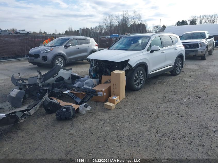 2019 Hyundai Santa Fe Sel/Sel Plus VIN: 5NMS3CAA7KH040815 Lot: 39240951