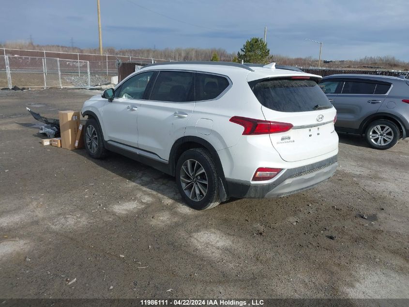 2019 Hyundai Santa Fe Sel/Sel Plus VIN: 5NMS3CAA7KH040815 Lot: 39240951