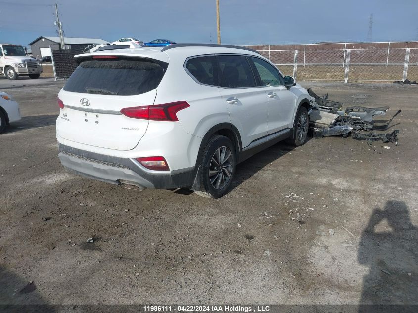2019 Hyundai Santa Fe Sel/Sel Plus VIN: 5NMS3CAA7KH040815 Lot: 39240951