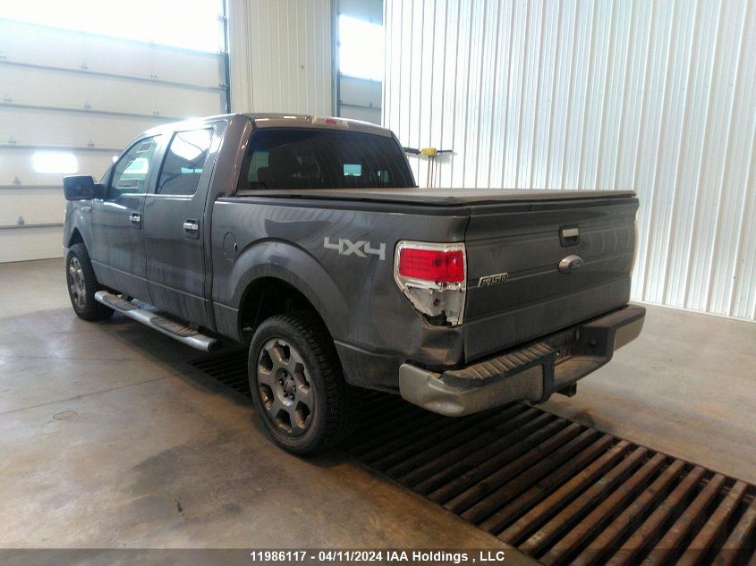 2009 Ford F150 Supercrew VIN: 1FTPW14V29FB12544 Lot: 11986117