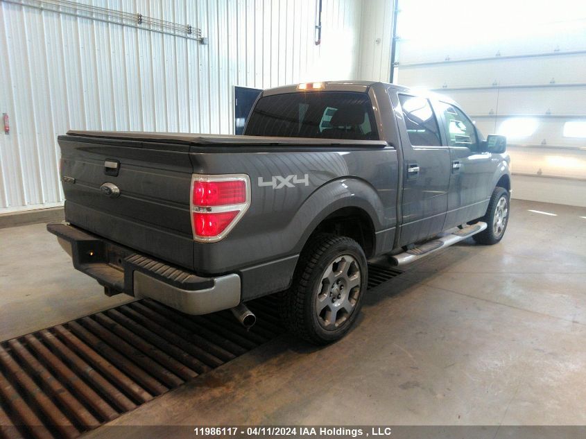 2009 Ford F150 Supercrew VIN: 1FTPW14V29FB12544 Lot: 11986117