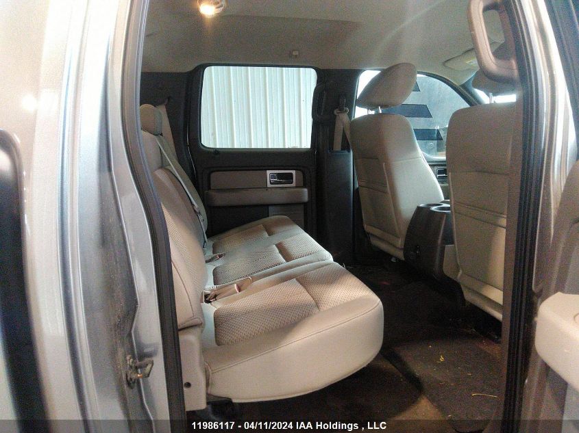 2009 Ford F150 Supercrew VIN: 1FTPW14V29FB12544 Lot: 11986117