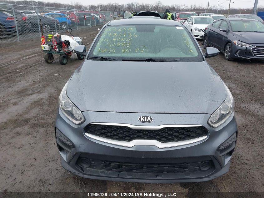 2020 Kia Forte VIN: 3KPF24AD2LE160888 Lot: 11986136