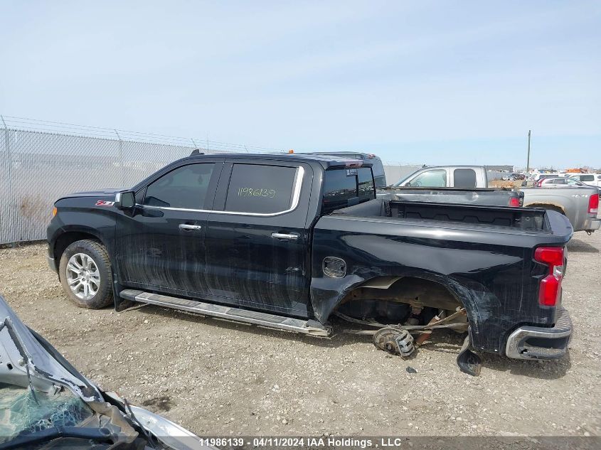 2022 Chevrolet Silverado 1500 VIN: 1GCUDGET7NZ536772 Lot: 11986139