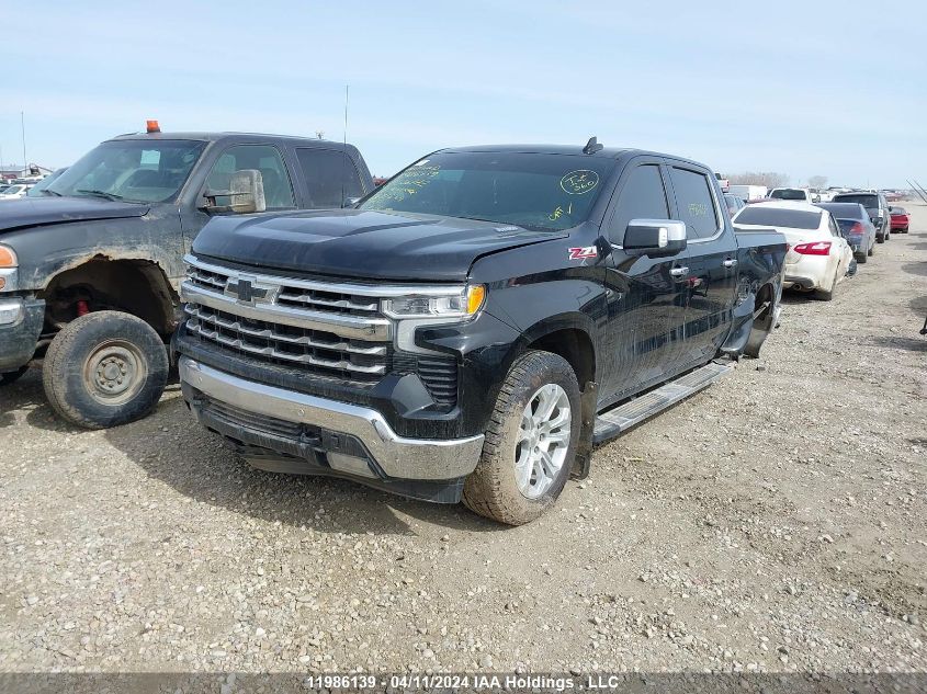 2022 Chevrolet Silverado 1500 VIN: 1GCUDGET7NZ536772 Lot: 11986139