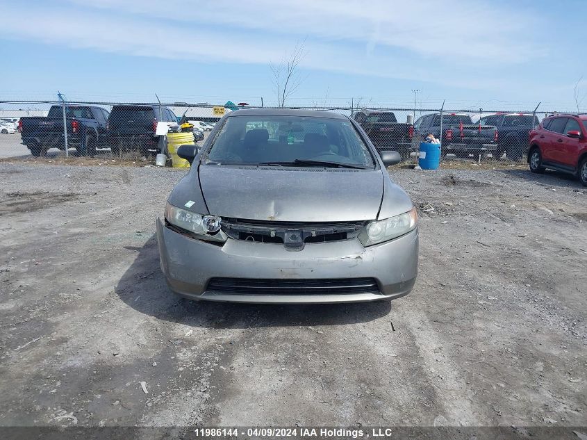 2007 Honda Civic Sdn VIN: 2HGFA16387H018655 Lot: 11986144