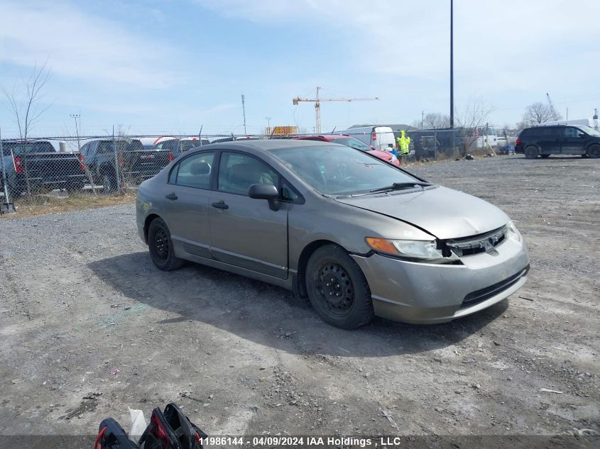 2007 Honda Civic Sdn VIN: 2HGFA16387H018655 Lot: 11986144