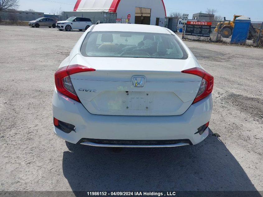 2019 Honda Civic Lx VIN: 2HGFC2F50KH006641 Lot: 11986152