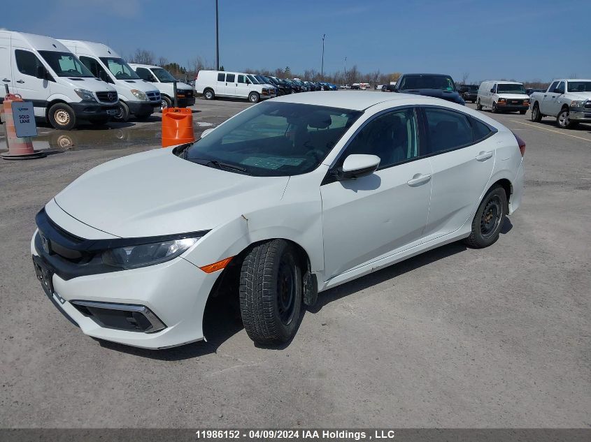 2019 Honda Civic Lx VIN: 2HGFC2F50KH006641 Lot: 11986152