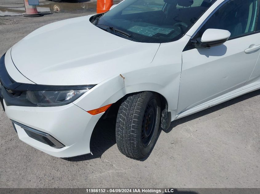 2019 Honda Civic Lx VIN: 2HGFC2F50KH006641 Lot: 11986152